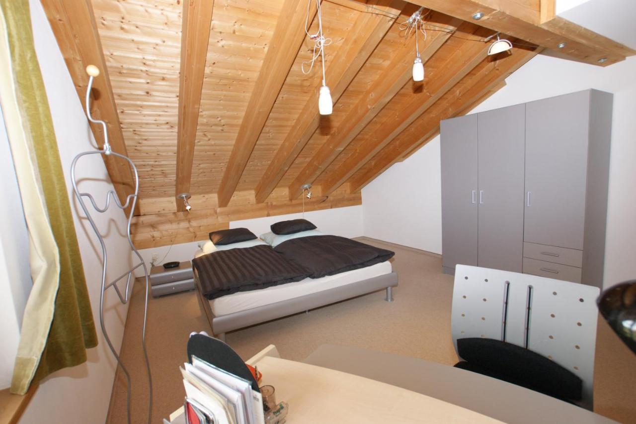 Ferienwohnung Gotschnablick Klosters-Serneus Exterior foto